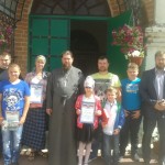В г. Рязани были вручены  грамоты и подарки детского творческого конкурса «Пасха Православная»