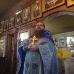 В Большой Мурте совершена  первая в этом году литургия Преждеосвященных Даров