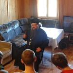 Реабилитационный центр «Енисей» посетил православный священник.