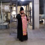Освящение нового комбикормового завода в п.Большая Мурта