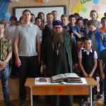 Священник рассказал школьникам о Дне славянской письменности и культуры.