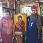 Для нашего храма написана Владимирская икона Божией Матери
